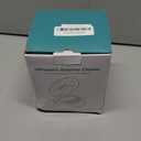 Ultrasonic Retainer Cleaner Machine, 45kHz Dental Cleaning Pod for Denture, Mouth Guard, Night Guard, Aligner, Braces, Toothbrush, 200ML Denture Cleaner with Digital Timer & 4 Modes, Black