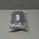 2-Pack Stuffable Travel Neck Pillow, Velvet Travel Pillow for Extra Luggage, Stuffable Pillow with Adjustable Neck Size, Travel Essentials,Packable Airplane Travel Pillow, No Filler