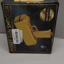 Money Gun Make It Rain Toy Gun Spary Prop Paper Fake Gun, Handheld Money Shooter Gun Cash Cannon Money Thrower Gun for Movies Party Supplies (Gold)