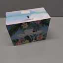 Halloween Cups 2 Pcs, 18 oz Skull Glass Cups with Lids and Straws Ghost Mug Glass Tumbler Mason Jar Iced Coffee Can, Spooky Gifts Boo Basket Stuffers Drinking Glasses Halloween Decorations