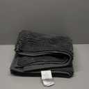 Smiry Bathroom Rugs Mat 30x20, Extra Soft Absorbent Chenille Bath Rugs, Non Slip Rubber Backing Machine Washable Quick Dry Bath Mats for Bathroom Floor, Tub, Shower, Home Decor Accessories, Dark Grey