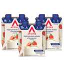 Atkins Strawberry Flavored Protein Shake, High Protein, Low Glycemic, Low Sugar and Low Carb, Keto Friendly, Gluten Free, 12 Count, BB: 01/03/26  