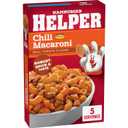 Hamburger Helper Chili Macaroni Pasta Meal (5.2 oz - 12 Pack) No Artificial Flavors, Ready in 3 Easy Steps, Quick Meals for Midweek Dinners, Busy Evenings & Families On-the-Go (EXP 10/15/26)