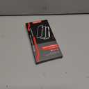 wahhle Compatible with iPhone 16 Case, Magnetic Built in Screen Protector Full Body Shockproof Slim Fit Bumper Protective Phone Cover 6.1'' Men Women-Black/Clear