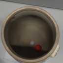 Vintage Planter Pot Ceramic Rustic Plant Pot with Drainage Hole, Ice Crack Distressed Plant Pot Container for Indoor & Garden, Scroll Tuscan Flower Pot Vase Home Gardening Gift (Green, 6.5"x6.3")