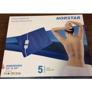Overseas USE ONLY Norstar 200 King Size Moist & Dry Heating Pad 220-240 Volt