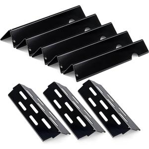 OTAMECE Flavorizer Bars and Heat Deflectors Replacement for Weber Genesis II (3+5 Genesis II)