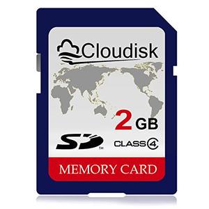 Cloudisk 2GB SD Card Class 4 Memory Card – Standard SD (Non-HC) for GPS, MP3 Players, Legacy Devices, can not Work with Modern 4K Cameras