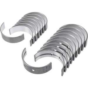 ACROPIX Main Bearing and Connecting Rod Bearing Kit No.1170137020/1304137010 for Toyota Corolla 2006-2014 Engine Crankshaft Rod Bearing Metal Silver Tone 18Pcs