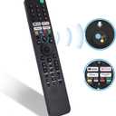 RMF-TX520U for Sony Smart TV & Bravia TV with Voice Control - Replacement Remote for Sony 2019-2023 XBR/KD/XR Series, X80J, X85J, X90J, A80J etc