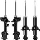 ECCPP shock absorbers shock Struts for 2007-2011 for Honda CR-V shock Struts for 339261 339262 341492 Front and Rear Shocks