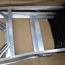 Louisville Ladder 2-Foot Aluminum Step Stool Industrial, 300-Pound Load Capacity, Type IA, AS3002