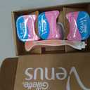 Gillette Venus ComfortGlide White Tea Women's Razor 1 Handle + 4 Blade Refills