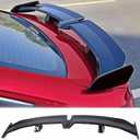 STSEV01 Universal 55" Rear Trunk Spoiler Wing Glossy Black GT Racing Spoiler DeckLid Lip Exterior Accessories Compatible with Mazda Nissan Sentra Toyota Camry Honda Civic Dodge Charger (Tape Install)