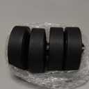 4 Pack Upgraded Replacement Wheel for Ryobi Cordless Stick Vacuum 18v One+ Hp & 18v One+ PCL720K, PBLSV716K, Silicone Replacement Wheels, Quiet and Non-Slip