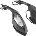 Offroad Rear View Side Mirror Adjustable Motorcycle Side Rearview Mirrors Replacement for Yamaha YZF R1 2015-2025 R6 2017-2022 R1S 2016-2018 R1M 2016-2025