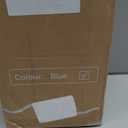 Pamo Babe Travel Foldable Portable Bassinet Baby Infant Comfortable Play Yard Crib Cot with Soft Mattress Breathable Mesh Walls, and Carry Bag Blue