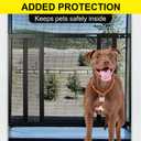 Gisafai 24 Inch RV Screen Door Protector for Dogs, Camper Entry Guard