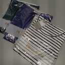 Smallshow Women's 3 Pack Maternity Shirts Short Sleeve Pregnancy Tops Clothes, Size: Small