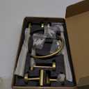 5 Pieces Brushed Gold Towel Bar Set, Upgraded Round Bathroom Hardware Accessories Set, Toilet Paper Holder Towel Holder Set for Bathroom Stainless Steel Wall Mounted 23.6Inch