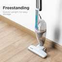 Eureka Corded Stick Vacuum Cleaner for Home Pet Hair, Lightweight Stick Vacuum Cleaner with Powerful Suction for Carpet Tile and Hard Floor, Aqua Blue, 3-in-1 Handheld Vac NES100