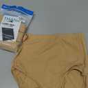 wirarpa Women's Cotton Underwear High Waisted Ladies Panties Full Coverage Briefs 4 Pack  S