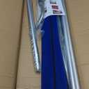 Blue T-Top Boat Sun Shade Kit with Poles and Tie-Down Straps - 1200D Polyester Marine Canopy Cover for Center Console Fishing Boats, Fits Standard Rod Holders, 78.7" x 68"