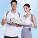 OFIR Upper Back Brace Posture Corrector for Women & Men, Adjustable & Breathable Back Straightener Posture Corrector for Men, Gradually Help Improve Poor Posture.