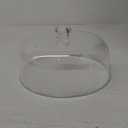11-inch Plastic Acrylic Cake Dome Cover, Suitable for Cake Stand Plates Transparent Cake Cover (Transparent Handle)