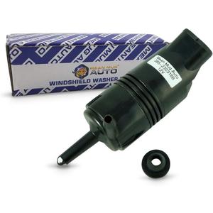 385-232316B Windshield Washer Pump (Rear) w/Grommet - Compatible with Chevrolet (Chevy), Buick, GMC, Cadillac, Pontiac - Replaces OEM #: 89001126, 22127573, 22087136, 22054177