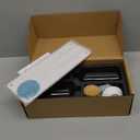 Dish Soap Dispenser Set for Kitchen 16oz Glass Bottle with Stainless Steel Pump, Instant Dry Tray, Perfect for Kitchen Decor and Bathroom Accessories, Womens Gifts for Christmas