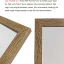 LUCKYLIFE Picture Frame Set 10-Pack, Gallery Wall Frame Collage with 8x10 5x7 4x6 Frames in Natural Woodgrain Finishes