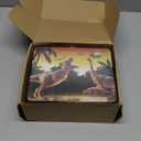 Zippytots Dinosaur Toys for Kids 3-5-7-14 Realistic Plastic Dinosaur Figures with Metal Storage Box & Learning Booklet - Educational Dino Figure Toys for Boys Girls Toddlers