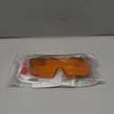 NoCry Blue Light Blocking Safety Glasses Over Eyeglasses with 100% UV Protection — UV Light Protection with Anti-Fog & Anti-Scratch Lenses; ANSI Z87.1 Certified — Adjustable Temples with Anti-Slip Tip