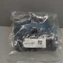 BLENCOT Women's Casual Fall Short Sleeve Square Neck Midi Dress Side Slit Velvet Wedding Guest Flowy Party Dresses (Medium, Blue)