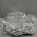 Ceiling Fan with Lights Remote Control, 24" Black, 6 Speeds 3 Light Color Low Profile Flush Mount Ceiling Fan for Kitchen Bedroom