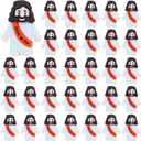 ILHSTY 32 Pcs Little Jesus Figures  Mini Rubber Jesus Toys Jesus Love You for Easter Egg Fillers Egg Hunts Religious Party Favors Gifts Hide and Seek Baptism Gifts Sunday School (Orange)