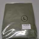 VICHYIE Women Lapel Neck Ribbed Bodycon Tight Fall Dress Long Sleeve Mid Thigh Pencil Above Knee Dresses (Green, L)