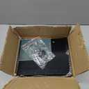 Small Electronic Safe Box With Digital Keypad & Keys - 9.05 x 6.7 x 6.7 Inches Wall Safe 0.23Cuft Mini Security Box for Coin Home Office Hotel Rooms Business Jewelry (Black)