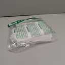 HRX Package 30pcs White Organza Wine Bags, Sheer Mesh Wine Gift Pouches Bottle Covers Dresses Drawstring for Christmas