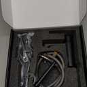 BELZ Bathroom Faucet, Single Handle Matte Black Sink Faucet for 1 or 3 Hole Installation, Modern Lead-Free Metal Vanity Faucet with Pop-Up Drain & Supply Hoses (Matte Black)