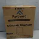 Favoyard Outdoor Deep Seat Cushion Set, 22 x 22 Inch, Beige