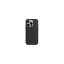 Apple iPhone 15 Pro Max Silicone Case with MagSafe: Lightweight Phone Case, Wireless Charging Compatible, Smooth Matte Finish; Black