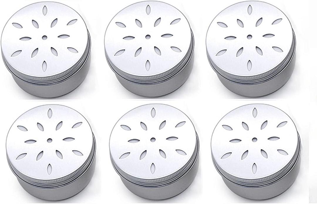 CHENGXINWENHUA Dog skent Work tins 6 PackDog Scent Training BoxDog Nose Work containers (1, 6drip)