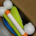 Outdoor Toys for Kids 4-8, 4-in-1 Musical Jump Toy, Toss Ring & Baseball Game, Indside Outside Active Play Sports Toy for Toddlers Ages 3-5, for Boys Girls 3 4 5 6 7 8