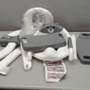 Potty Training Seat, SKYROKU Upgrade Toddler Toilet Seat for Kids Boys Girls, 2 in 1 Potty Training Toilet, Splash Guard Anti-Slip Pad Step Stool,New Sector-Shape Stabilized Base (8899+Grey)