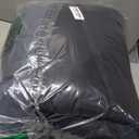 Amazon Essentials womens Lightweight Water-resistant Longer Length Cocoon Puffer Coat (Medium, Black)