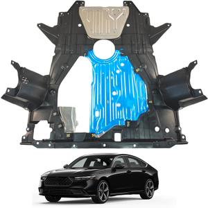 Engine Splash Shield Guard Lower Cover Assembly Compatible with Honda Accord 2018-2022 74110TVAA00, 74110-TVA-A00