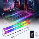 Generic 2-in-1 RGB Monitor Light Bar, RGB LED Gaming Atmosphere Light, USB Powered, Multi-Colour LED, Table Mount