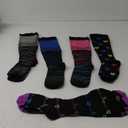 6 Pcs Large Size Thigh Compression Socks for Women Men 20-30 MMHG Circulation Wide Calf Knee Support Stocking